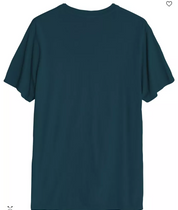 Hybrid Mens Regular fit Short Sleeve T-Shirt Shirt Medium Blue Solid