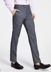 Calvin Klein Mens Slim fit Dress Pants 46 / 30 Grey