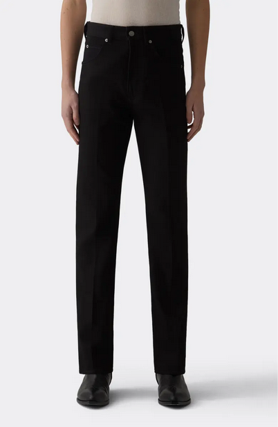 Blk Dnm Mens Straight Fit Jeans Denim Pants 29 x 32 Black Solid