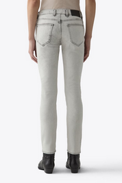 Blk Dnm Mens Slim Fit Jeans Bleached White 33 x 32