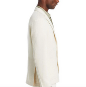 Hugo Boss Mens Hanry Slim Fit Sport Coat Blazer 38R Beige Solid