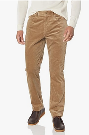 Vince Mens Wide Wale Corduroy Pants Brown 34 x 32