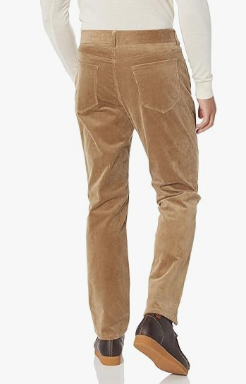 Vince Mens Wide Wale Corduroy Pants Brown 34 x 32