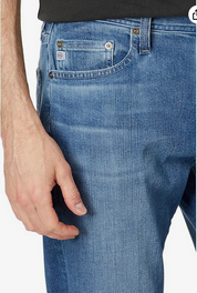 AG Adriano Goldschmied Jeans Everett Slim Straight Men's Jeans Medium Blue 31 x 34