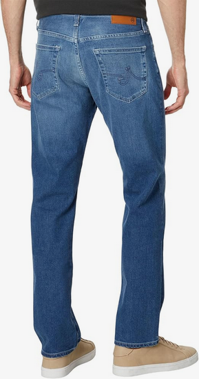 AG Adriano Goldschmied Jeans Everett Slim Straight Men's Jeans Medium Blue 31 x 34