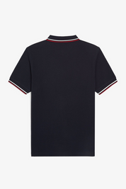 Fred Perry Mens Regular Fit Short Sleeve Polo Shirt Small Blue