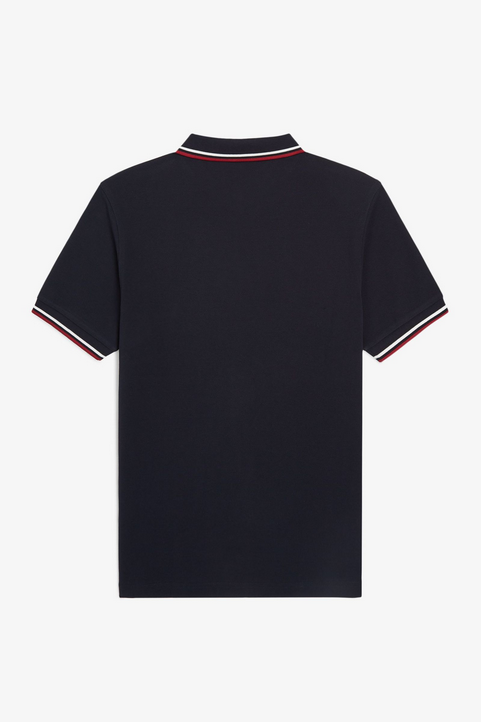 Fred Perry Mens Regular Fit Short Sleeve Polo Shirt Small Blue
