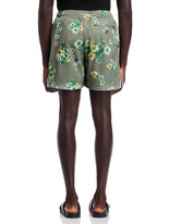 John Elliott Mens Regular Fit  6" Casual Shorts Green Floral 2XL