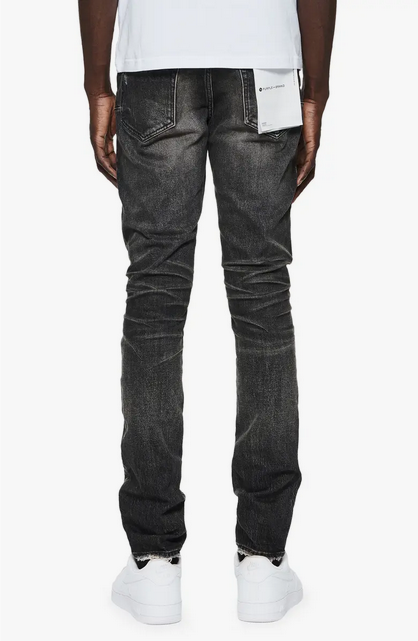 Purple Brand Mens Skinny Fit Jeans Denim Pants 30 x 31 Black