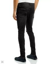Purple Brand Mens Slim Fit Jeans Pants 33  Black