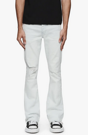Purple Brand Mens Slim Fit Jeans Denim Pants 32 / 32 Grey