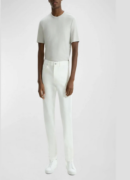 Theory Men's Zaine 5 Pocket Pants White 33 x 32