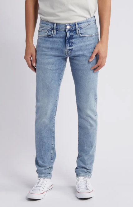 Frame Mens Slim Fit Jeans Denim Pants 29 x 34 Blue