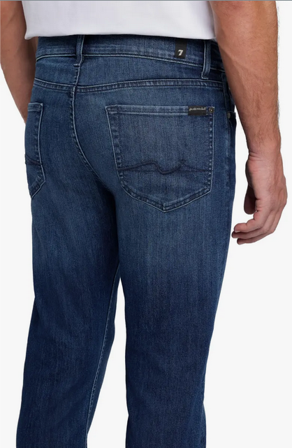 7 For All Mankind Mens Slim fit Jeans Denim Pants 36 x 33 Blue