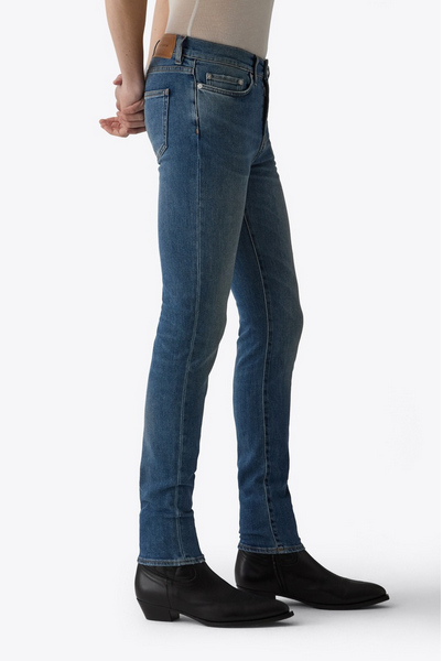 Blk Dnm Mens Slim Fit Jeans Denim Pants 38 x 32 Blue