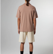 NN07 Mens Regular Fit SHort Sleeve Polo Shirt Brown Solid Large