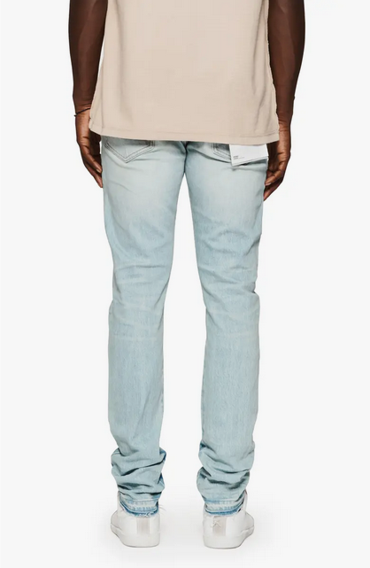 Purple Mens Skinny Fit Jeans Denim Pants Blue 29