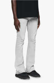 Purple Brand Mens Slim Fit Flared Jeans Grey 32 x 34