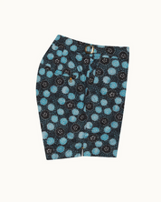 Orlebar Brown Setter Mens Daisy Printed 4.5" Swim Trunks Blue 36