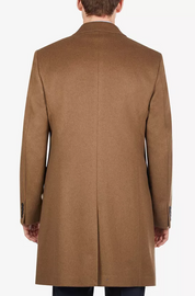 Lauren Ralph Lauren Mens Pure Cashmere Classic fit Overcoat Coat 38 S Brown