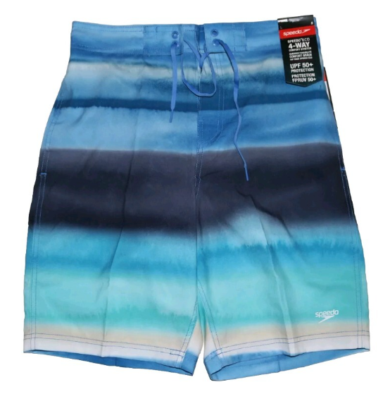 Speedo Mens Regular fit Board Shorts Swimwear Large Blue