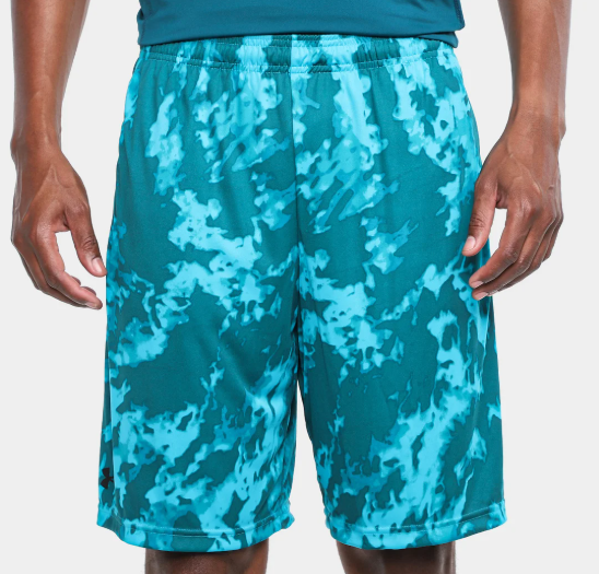 Under Armour Men Loose fit Athletic Shorts Large / 10 Blue