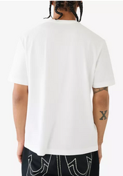 True Religion Men Relaxed fit Short Sleeve T-Shirt Shirt XL White Solid