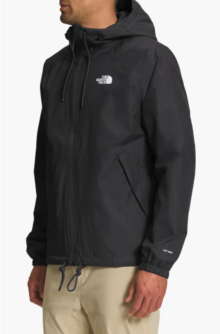 The North Face Men Antora Raincoat Coat XXL Black Solid