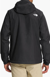 The North Face Mens Raincoat Coat XXL Black Solid