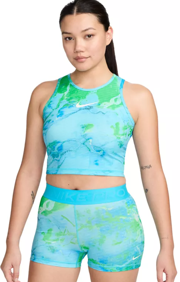 Nike Womens  fit Sleeveless Tank Top Shirt XS Blue