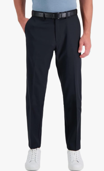 Kenneth Cole Reaction Mens  fit Dress Pants Pants 32 / 32 Black Solid
