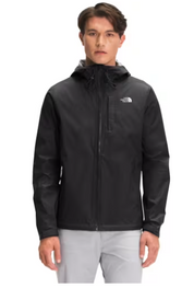 The North Face Mens Alta Vista Jacket Hooded Coat Black Small