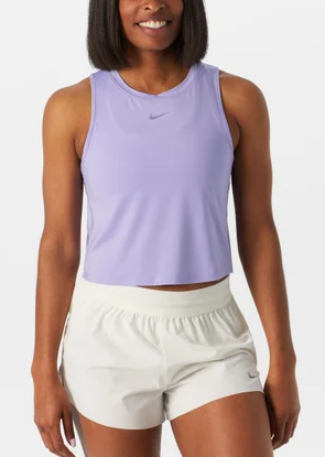Nike Women  fit Sleeveless Tank Top Shirt Small Purple Solid