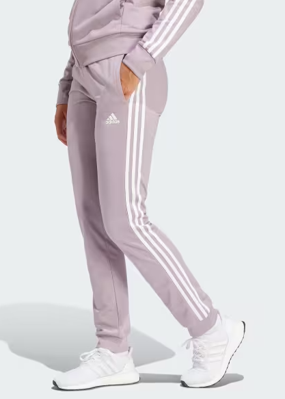 Adidas Womens  fit Sweatpants Pants Medium Purple Solid