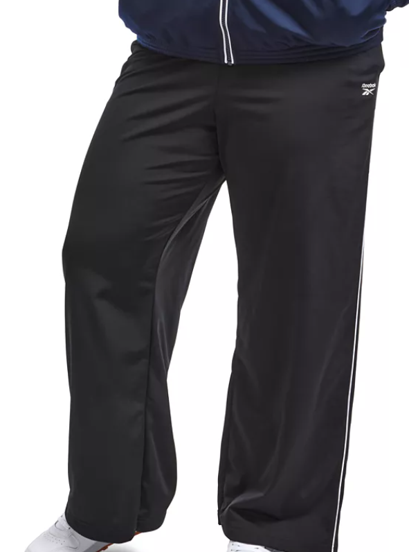 Reebok Women Regular fit Drawstring Pants XXXL / 31 Black Solid
