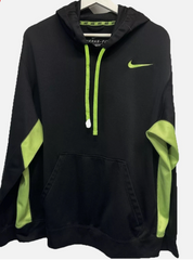 Nike Mens  fit Hoodie Sweatshirt XL Black Solid