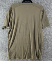 Columbia Mens  fit Short Sleeve T-Shirt Shirt XXL Green Solid