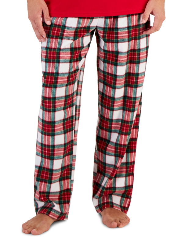 Club Room Mens  fit Pants Pajamas Large Red