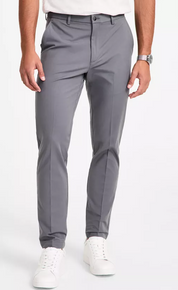 Michael Kors Mens Classic fit Dress Pants 42 / 30 Charcoal Grey Solid