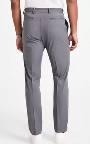 Michael Kors Mens Classic fit Dress Pants 42 / 30 Charcoal Grey Solid