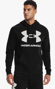 Under Armour Mens  fit Hoodie Sweatshirt XXL Black Solid