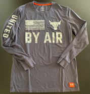 Under Armour Mens  fit Long Sleeve T-Shirt Shirt Medium Blue Solid