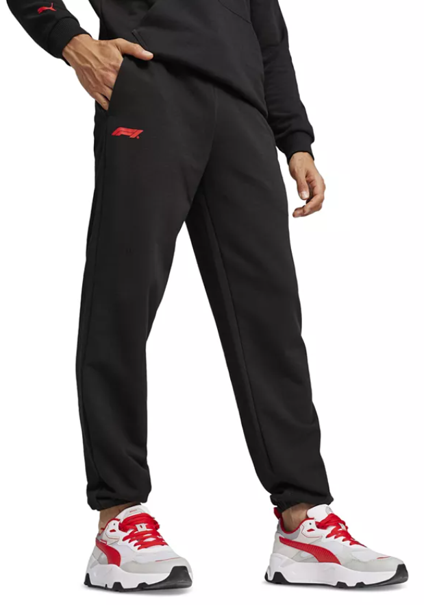 Puma Mens Regular fit Sweatpants Pants XXL Black Solid
