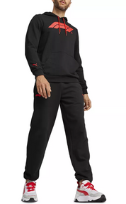 Puma Mens Regular fit Sweatpants Pants XXL Black Solid