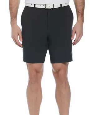PGA TOUR Mens Regular fit Golf shorts 42 Grey Solid