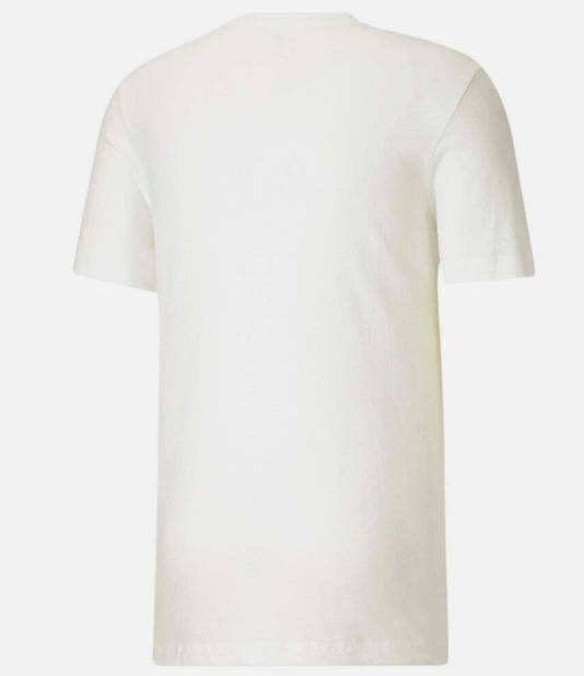 Puma Mens Regular fit Short Sleeve T-Shirt Shirt XXL White Solid