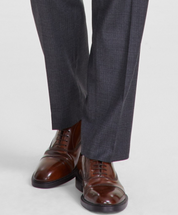 Tallia Mens Classic fit Dress Pants 38 / 30 Dark Grey Solid Stretch