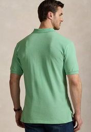Polo Ralph Lauren Mens Classic fit Short Sleeve Polo Shirt 4XLT Green Solid