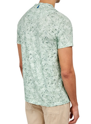 Brooklyn Brigade Mens Slim fit Short Sleeve T-Shirt Shirt Large Green Dot