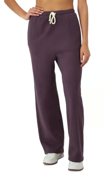 CHAMPION Womens  fit Sweatpants Pants Medium Purple Solid